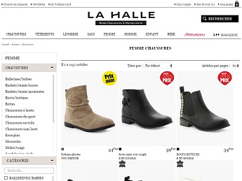 halle aux chaussures st priest